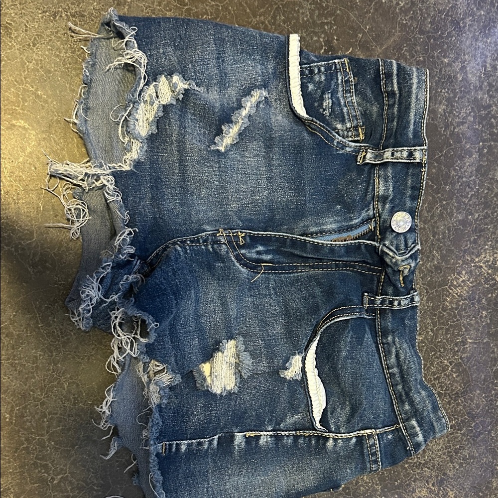 SHEIN Dark Blue Denim